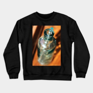 Vintage Glass Medicine Bottle Crewneck Sweatshirt